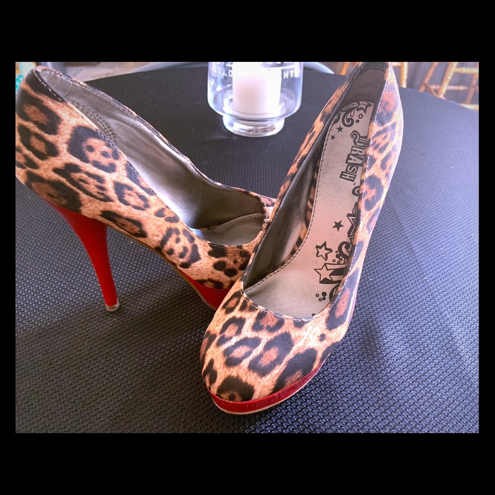 Women’s Leopard Print High Heels